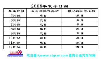 太原到临汾名片正面